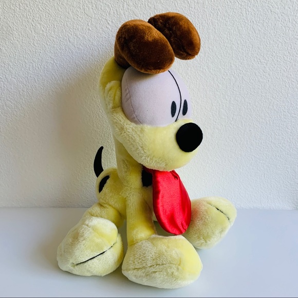 Vintage Garfield Odie Dog Big Tongue Plush